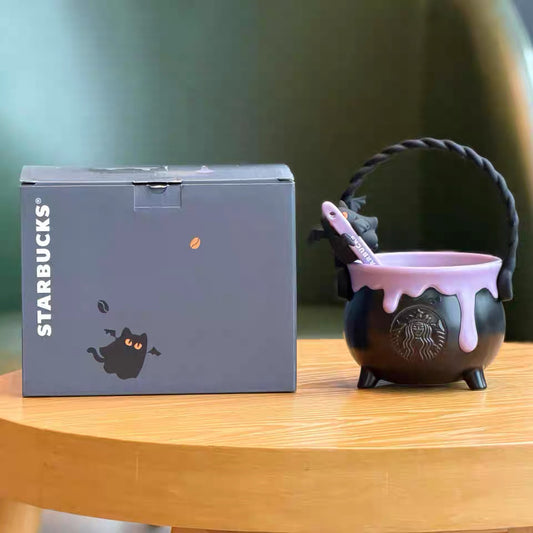 Authentic Starbucks China 2025 Halloween Dark Night Series