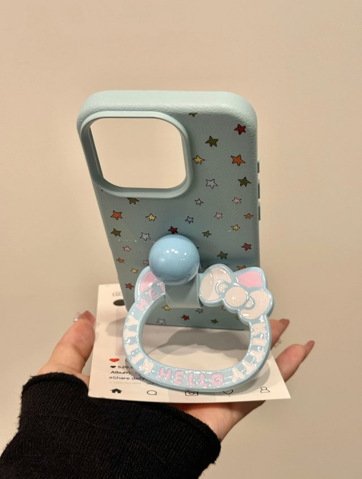 Cute Sanrio Hello Kitty IPhone Case Solid Color