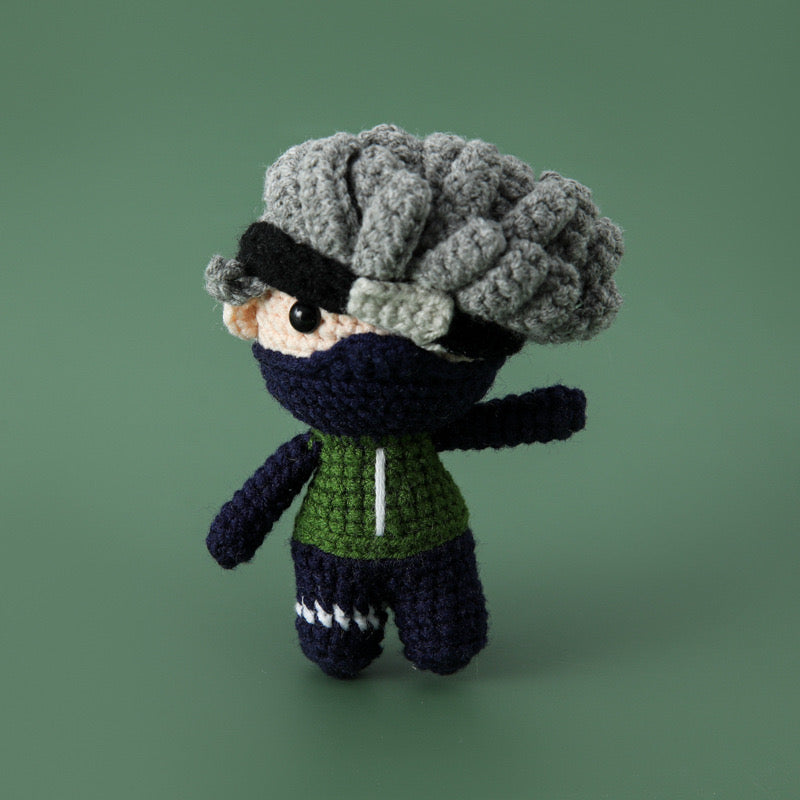 Anime Naruto Kakashi Crotchet Keychain Bag Charm