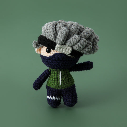 Anime Naruto Kakashi Crotchet Keychain Bag Charm