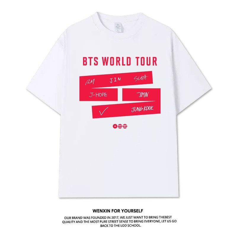 K-pop BTS world tour 2026 Concert T-shirts Arirang