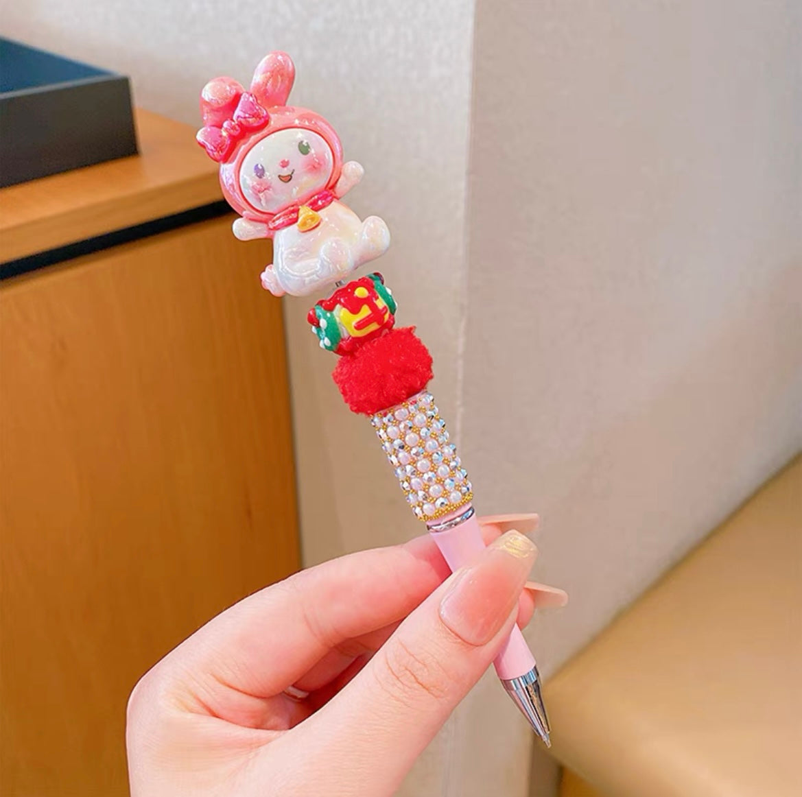 Sanrio Christmas Pens Stationary Hello Kitty My Melody Pompompurin Cinamoroll