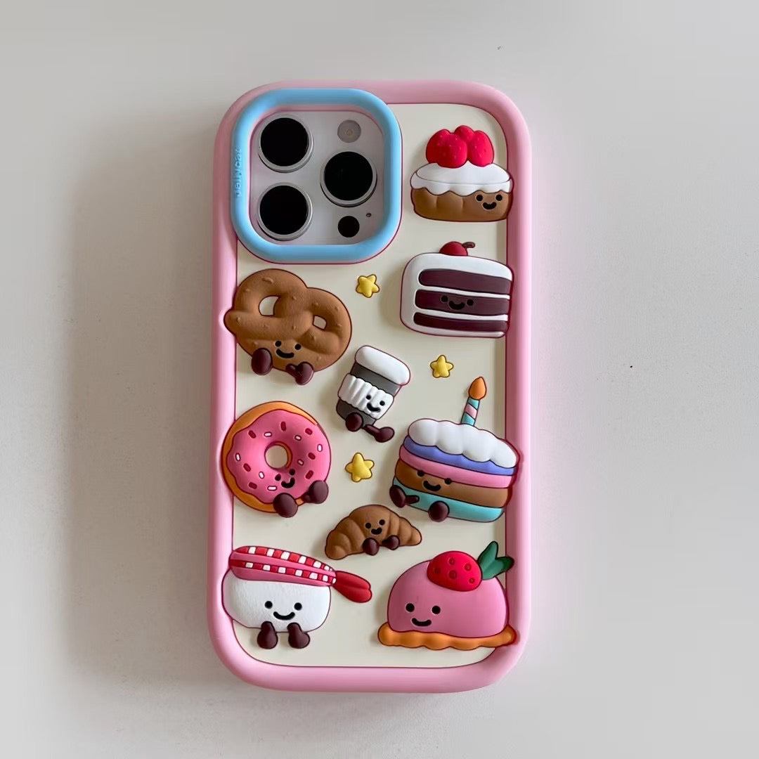 Cute Jellycats Family iPhone Case