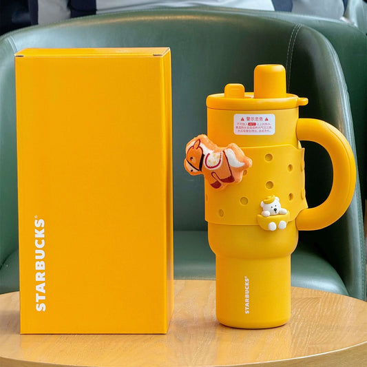 Authentic Starbucks China 2026 Chinese New Year of the Horse Cups Bearista Plushy