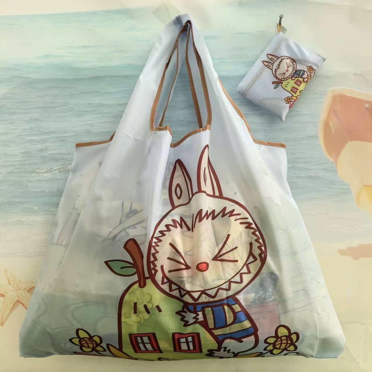 Labubu Reusable Shopping Bag