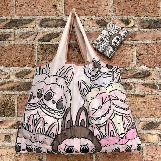 Labubu Reusable Shopping Bag