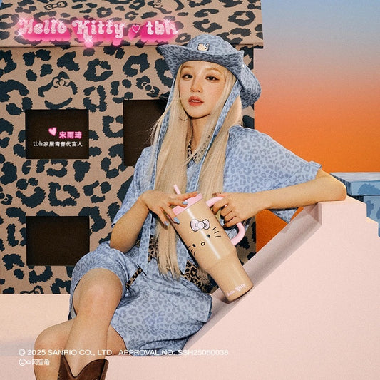 Sanrio X Tbh Hello Kitty Stainless Steel Tumbler Sanrio Cup