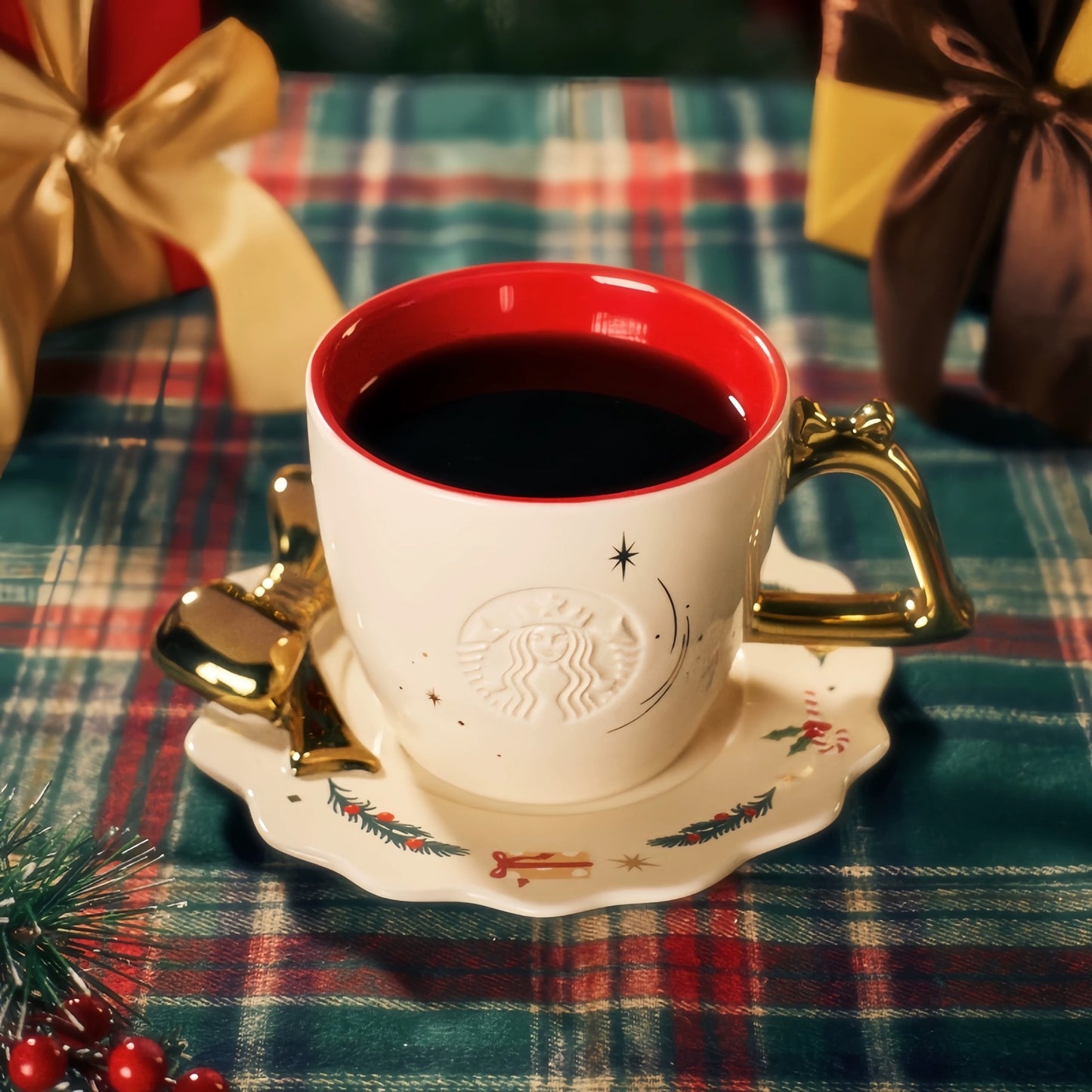 Authentic Starbucks Mainland China Exclusive Merry Christmas Warmth Series