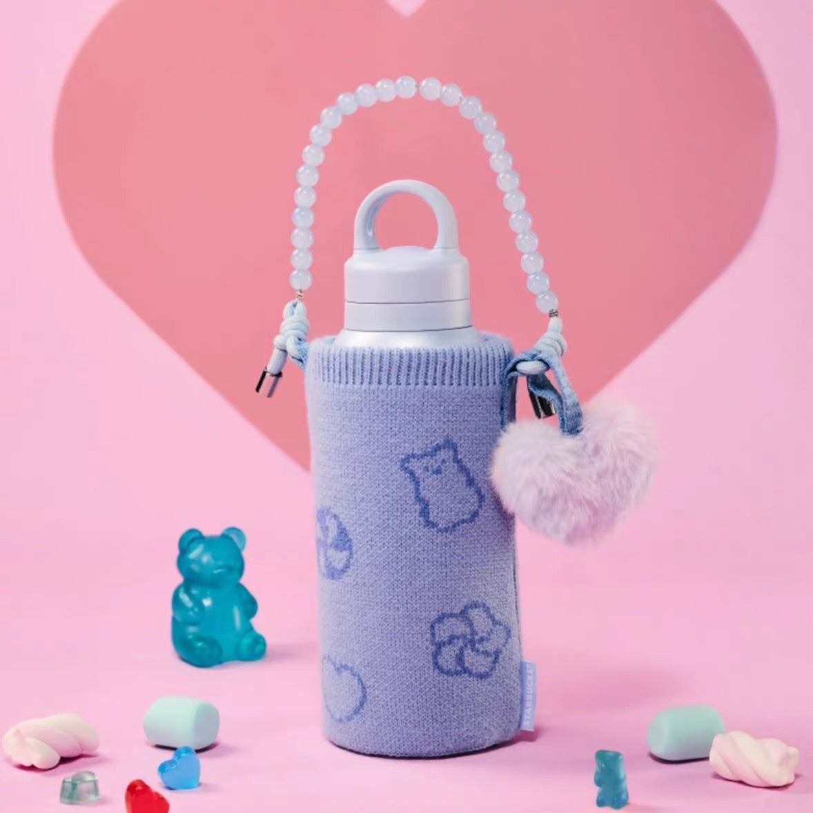 Authentic Starbucks 2026 Chinese Valentines Day Series Sweet Star Duck Cups Plush Bear