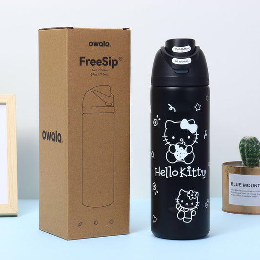 Sanrio Hello Kitty Owala Water Bottle 24 oz