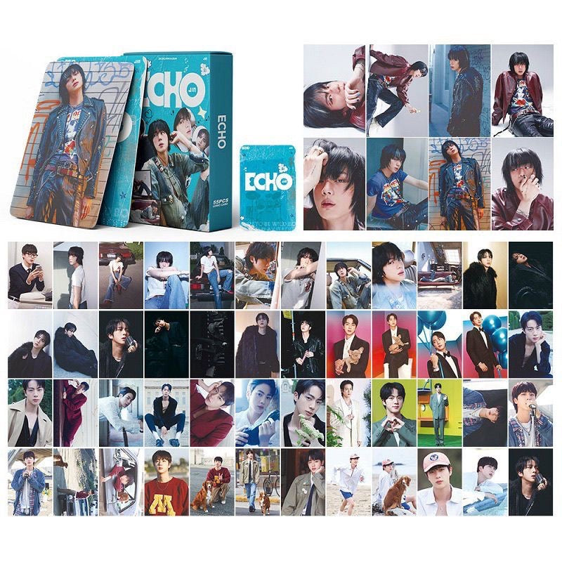 K-pop BTS Jin Echo Album Lomo Cards 55 PCS