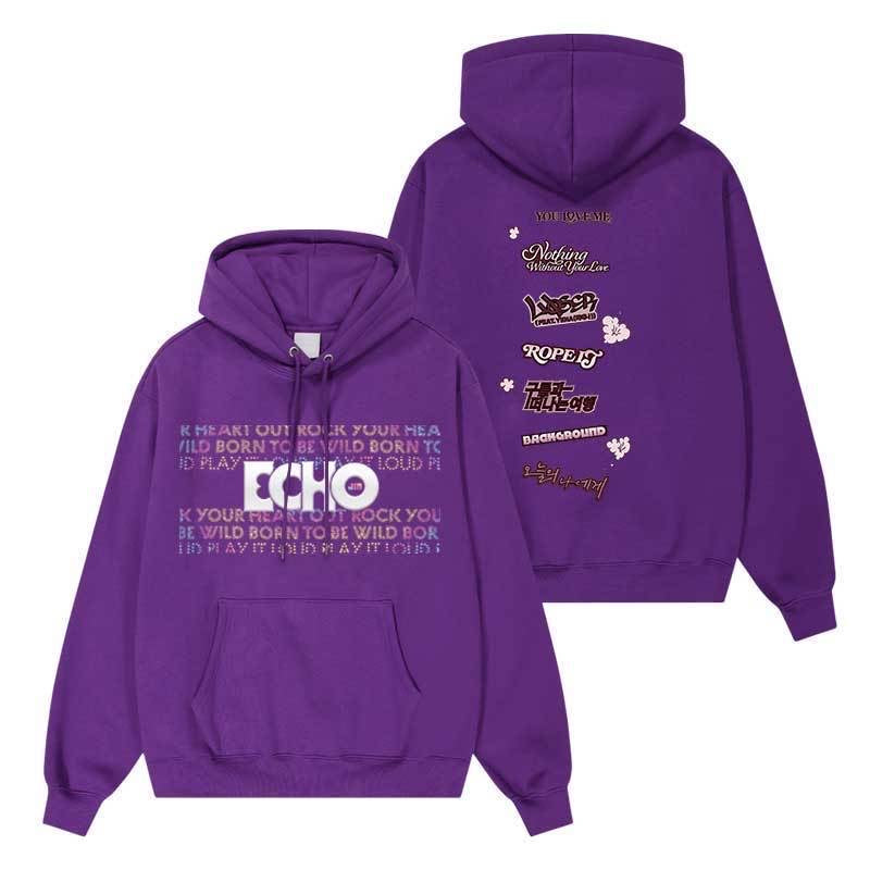 K-pop BTS Jin Tour Echo Album Sweater Hoodie