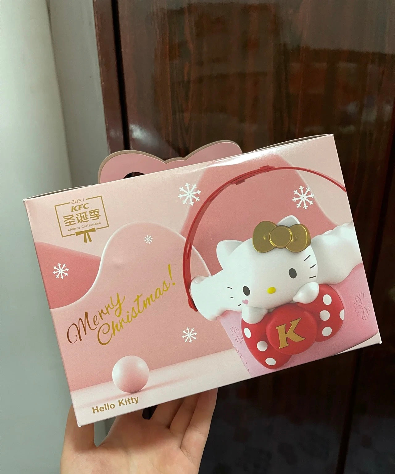 KFC X Sanrio 2021 Hello Kitty popcorn Bucket Cute and Kawaii