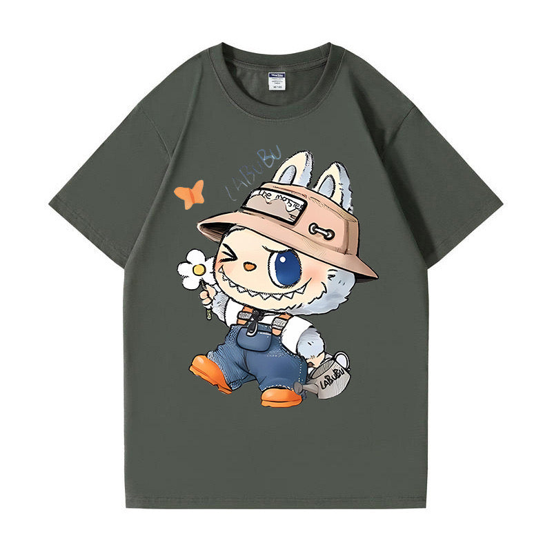 Labubu T-shirt Couple Clothes