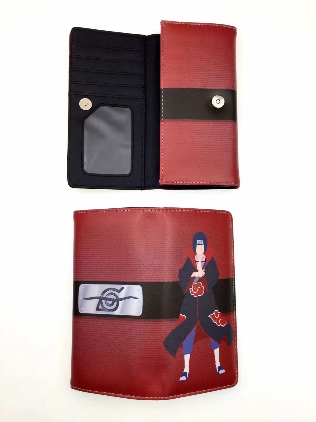 Anime Naruto Money Wallet Gaara Itachi Kakashi Flip Style