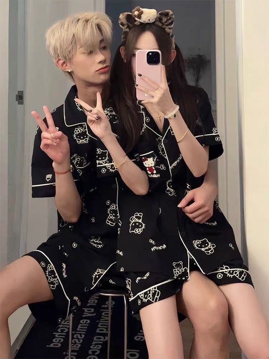 Sanrio Hello Kitty Couple Matching Pajamas