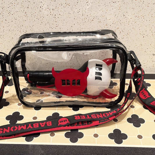 K-pop Babymonster  Tour Pvc Crossbody Bag Accessories