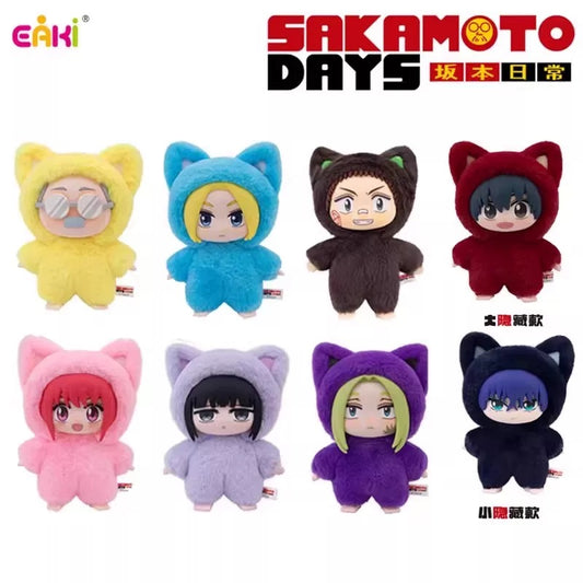 Eaki Sakamoto Days Anime Blind Boxes Plush Pendant