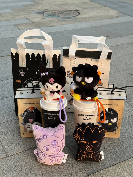 Authentic Sanrio x Coco Kuromi Badtzmaru Halloween Series Plushies