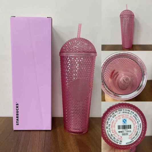 FREE SHIPPING CLEARANCE SALE Authentic Starbucks 765ml pink plastic tumbler