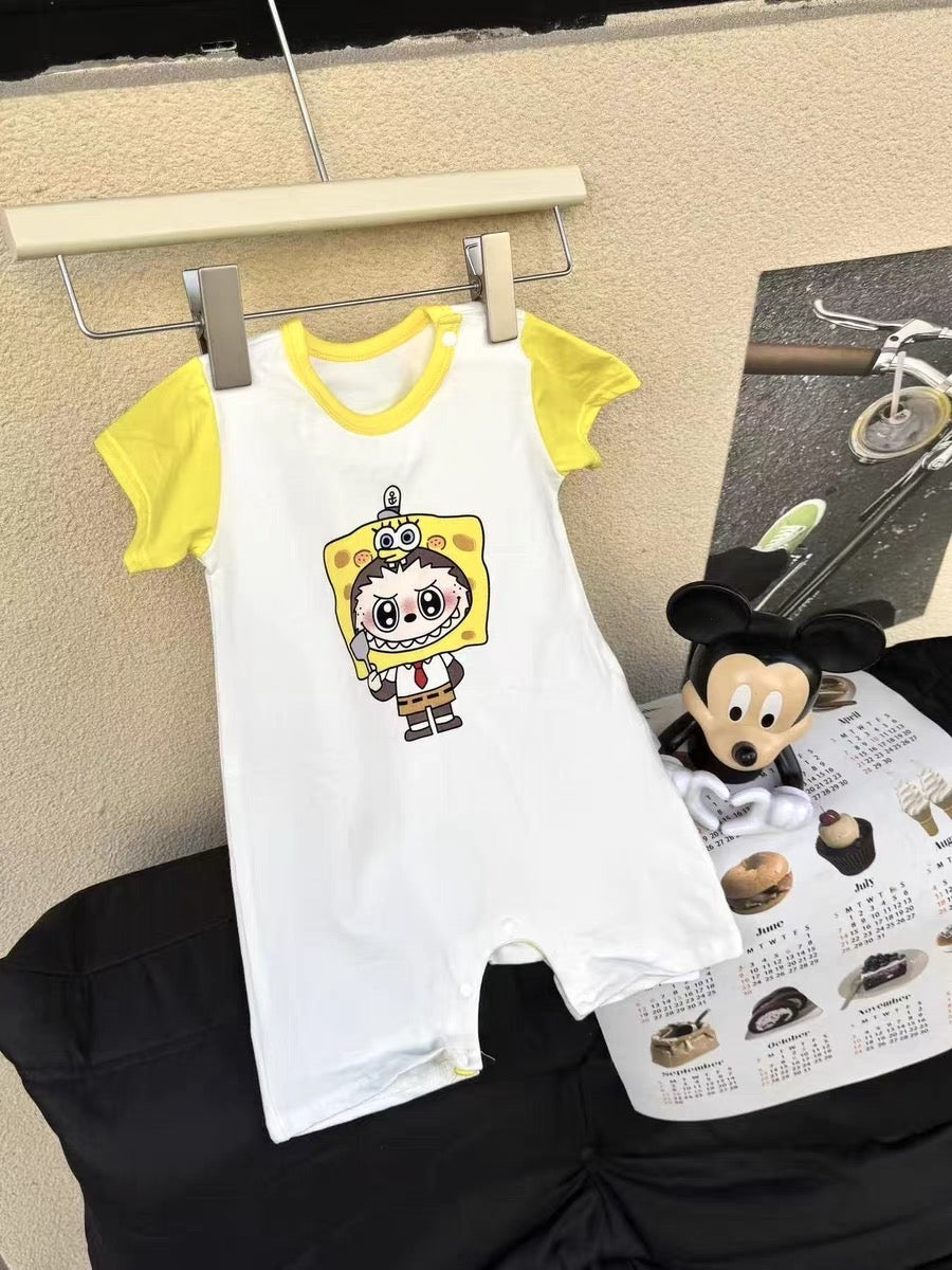 Labubu Popmart Baby Clothes One Piece Baby Jumper