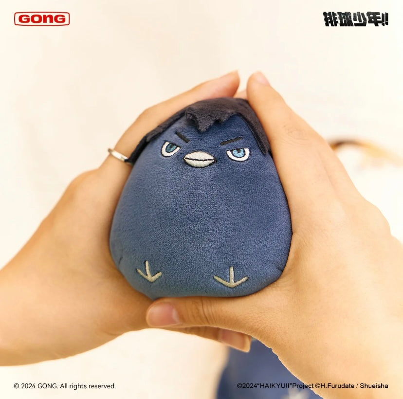 [Authentic] Popmart Gong Haikyuu Anime Vinyl Plush Pendant Blind Boxes 11-12cm