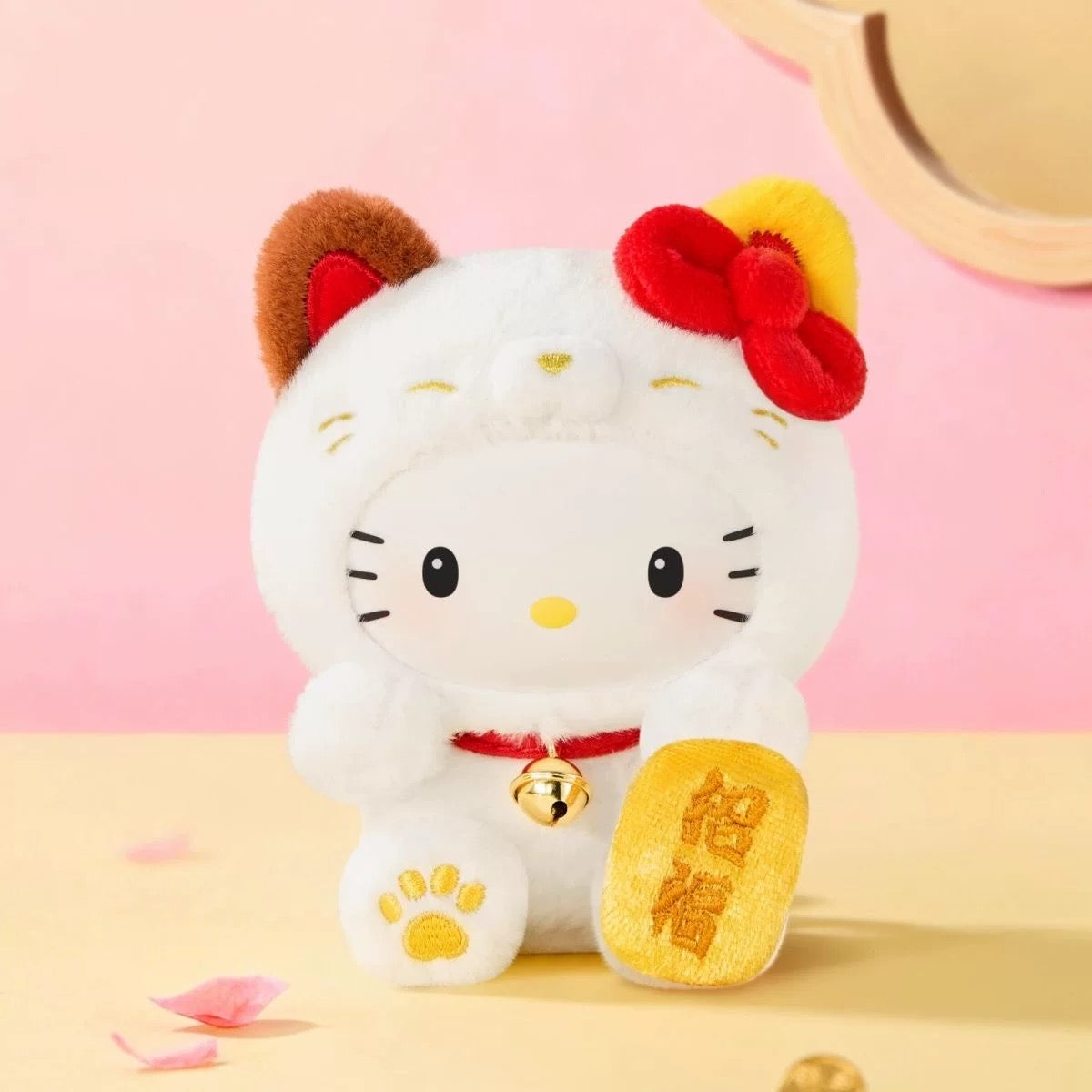 [Authentic]Toptoy Sanrio Characters Lucky Cat Chinese New Year Vinyl Plush Blind Boxes Pendant