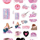 Taylor Swift 8Pcs Sticker Sheets