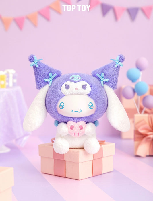 [Authentic] Toptoy Sanrio Kuromi Birthday Vinyl Plush Blind Boxes