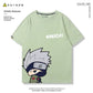Naruto Anime T-shirt Matching Couple Kids Family Clothes
