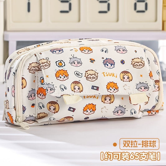 Blue lock Pencil Case Haikyuu Pencil Case Stationary Set