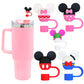 Sanrio Set of 6 Straw Toppers 10mm Stanley Tumbler Hangyodon Hello Kitty My Melody Kuromi Kerroppi