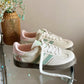 Sanrio Hello Kitty Sneakers Pink White Green