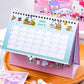 Sanrio 2025 New Year Calendar Stationary Kuromi My Melody Kuromi Cinamoroll