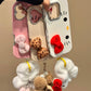 Cute Sanrio Hello Kitty IPhone Case And Phone Charm