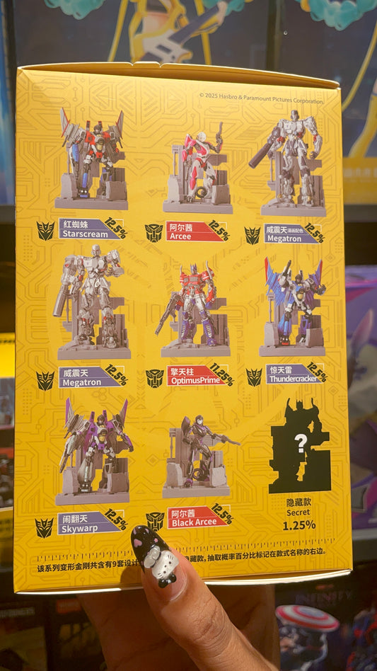 [Authentic] Transformers Bumblebee Blind Boxes Figure Second Generation Optimus Prime Megatron