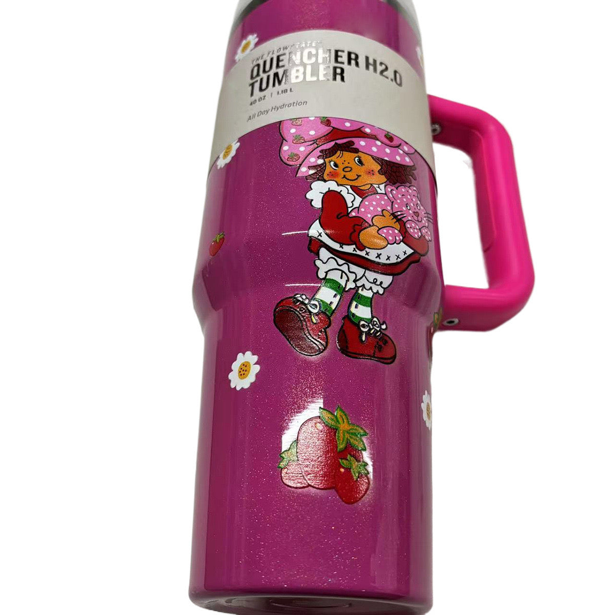 Cute Strawberry Shortcake Stanley Inspired 40 oz Tumbler