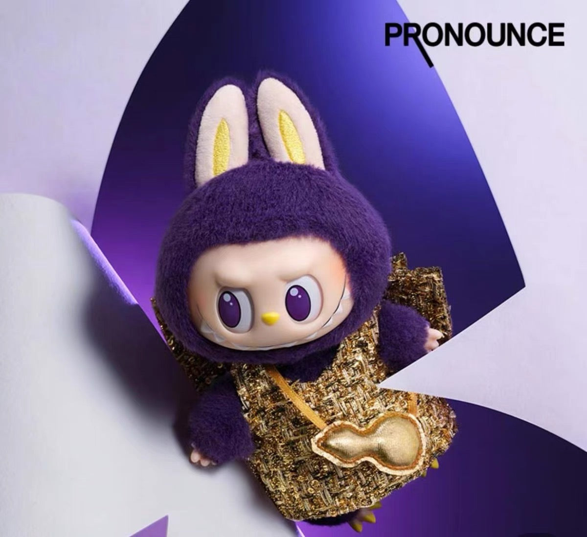 [AUTHENTIC POPMART] Labubu x Pronounce Wings of Fortune Vinyl Plush Hanging Card