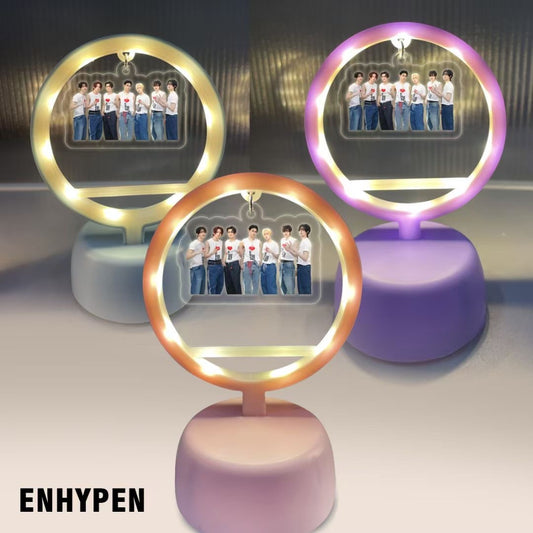 K-pop Enhypen Mini Bedside Light Desktop  Lamp