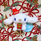 Sanrio Christmas Plushy Keychain Japanese Authentic Cinamoroll 12 cm