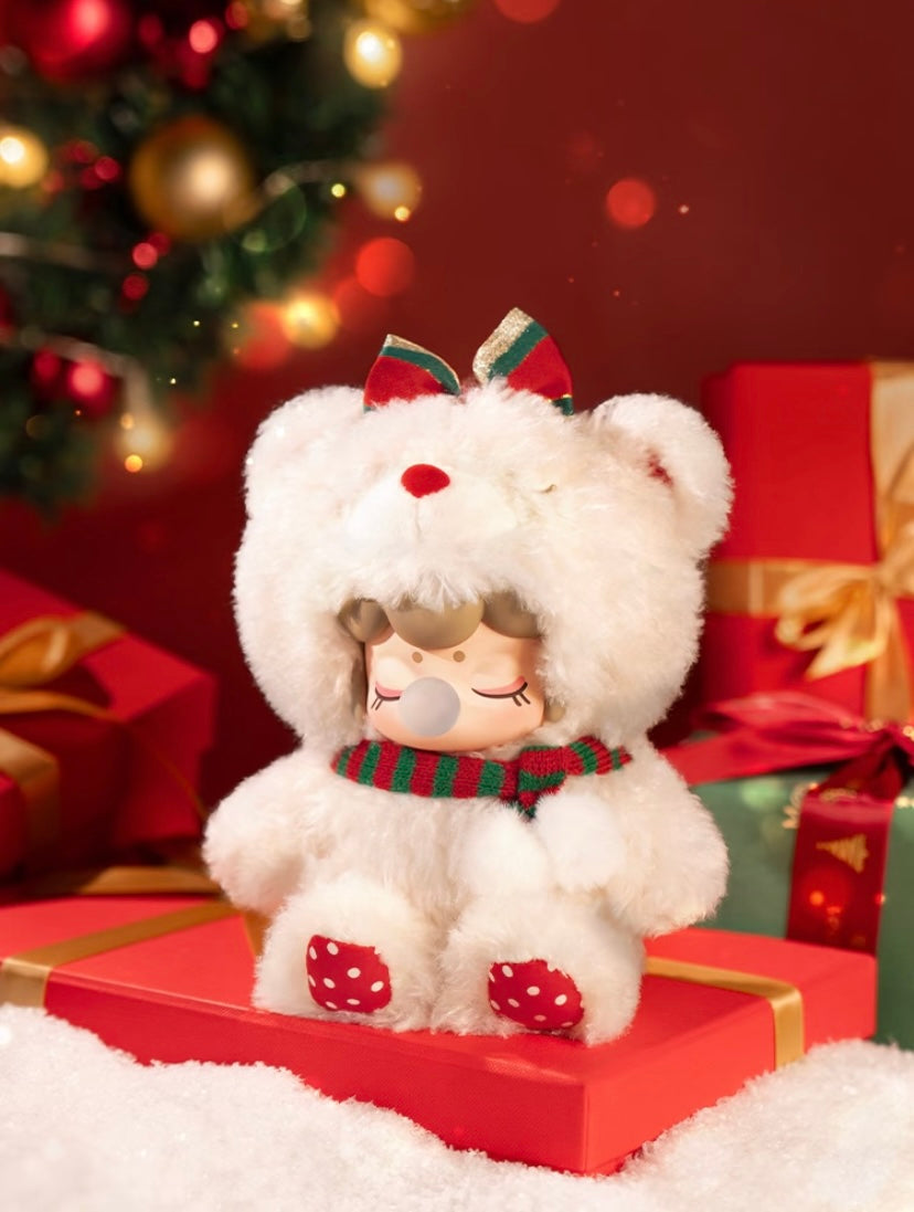 [Authentic] Limited Edition Rolife Nanci Christmas Bear Birthday Gift Vinyl Plush Pendant Not Blind Boxes