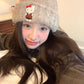 Sanrio Winter Warm Fuzzy Hat Hello Kitty