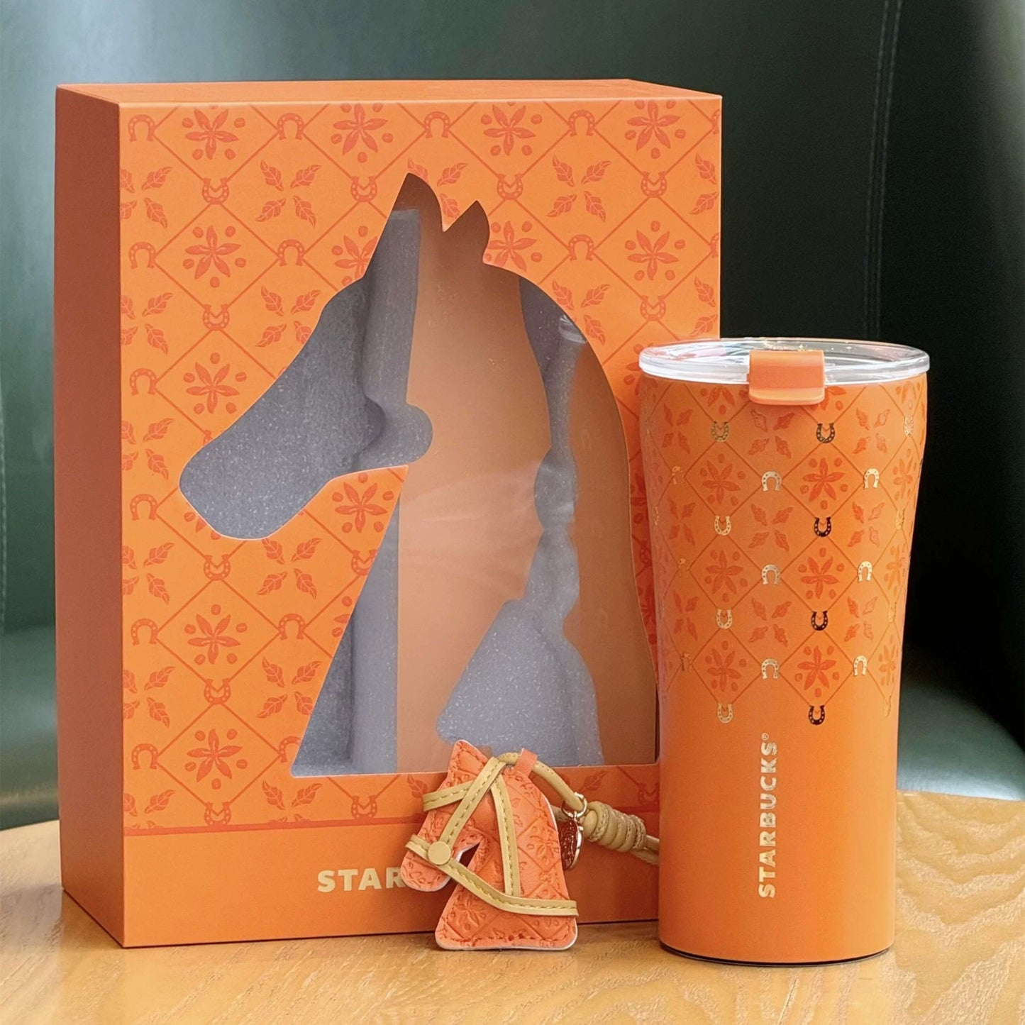 Authentic Starbucks China 2026 Red Chinese New Year of the Horse Cups