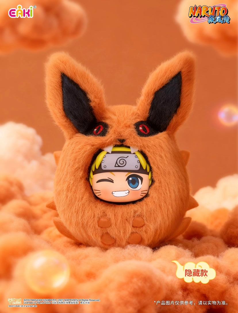 [AUTHENTIC] TopToy X Naruto Cute Ninja Beast Series Limited Edition | Naruto Shippuuden Sasuke Sakura Kakashi Gaara Hinata Itachi - Vinyl Face Plush Doll Blind Boxes