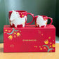 Authentic Starbucks China 2026 Red Chinese New Year of the Horse Cups