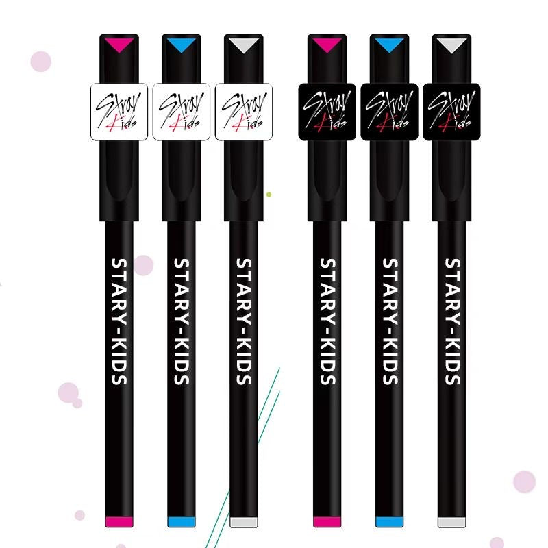 K-pop Stationary 6 Pen BTS Twice BT21 Enhypen TXT Stray Kids