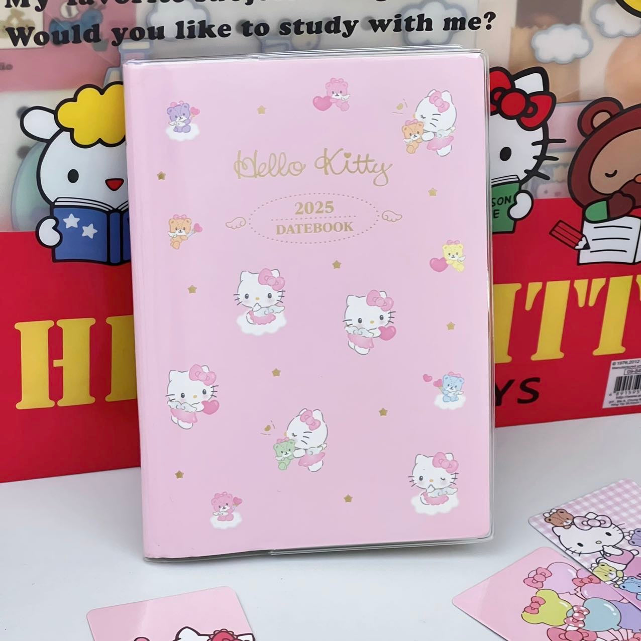 Sanrio Cute Kawaii Hello Kitty 2025 Notebook Journal Stationary