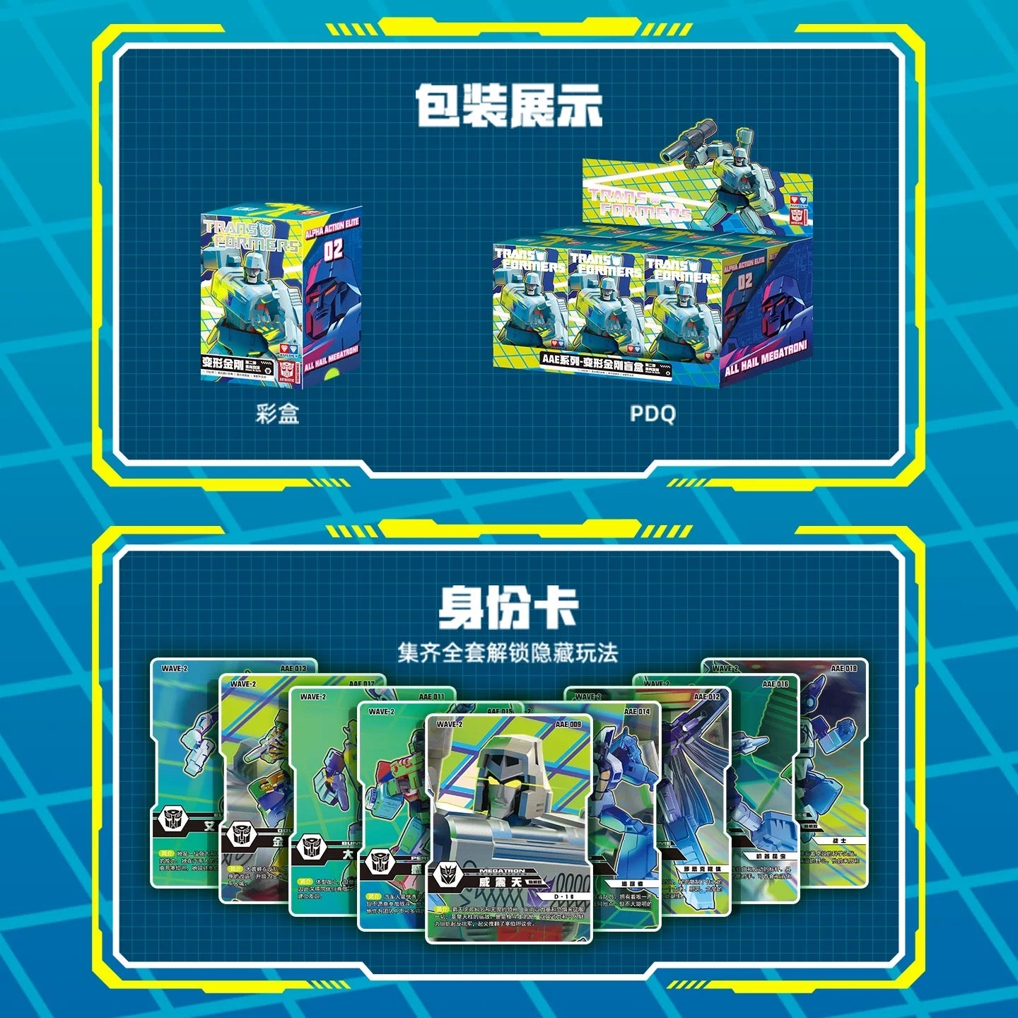 [Authentic] Toptoy Transformers Attack On Earth Blind Boxes Figures