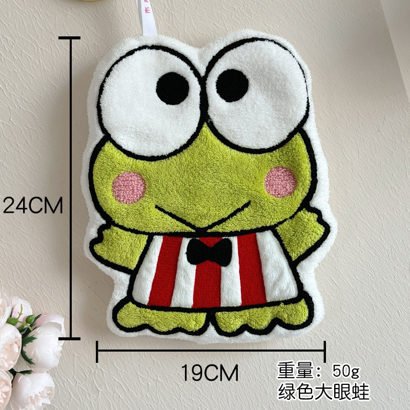 Sanrio Hand Towel Hangyodon Hello Kitty Kerroppi Pochacco