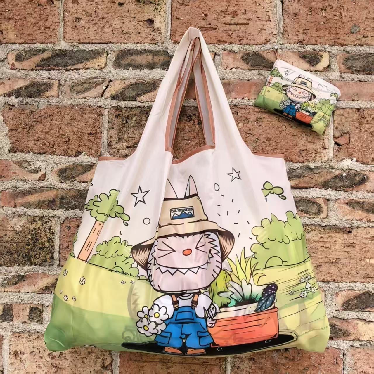 Labubu Reusable Shopping Bag